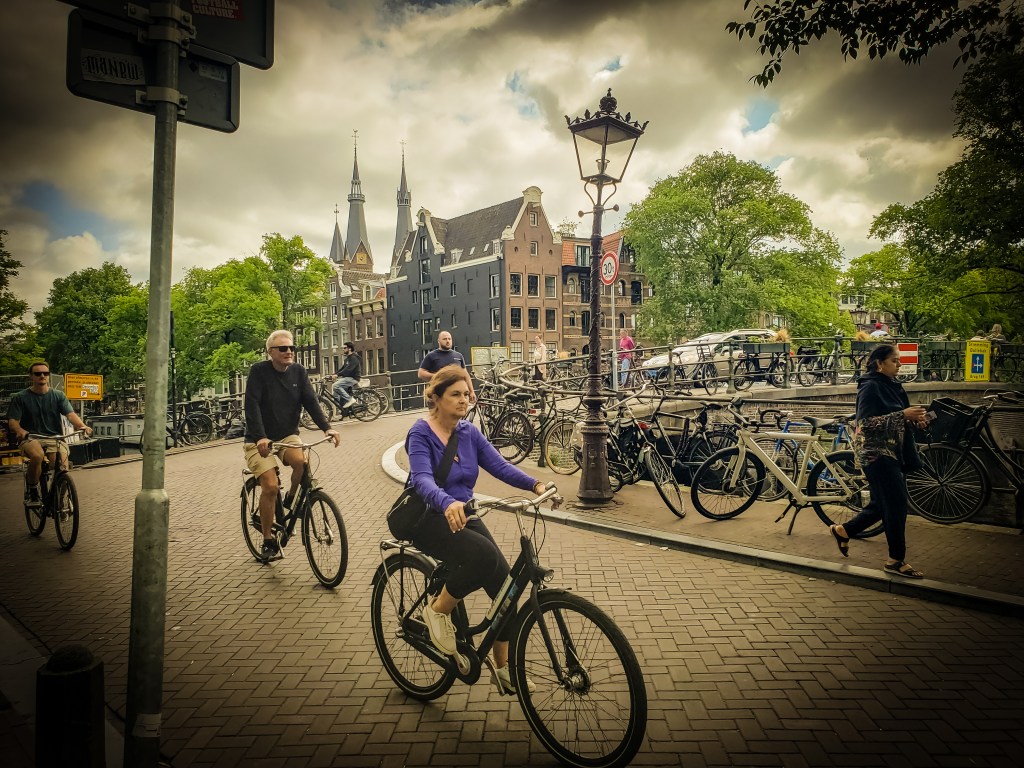 Amsterdam, the Dutch, and&nbsp;bikes.